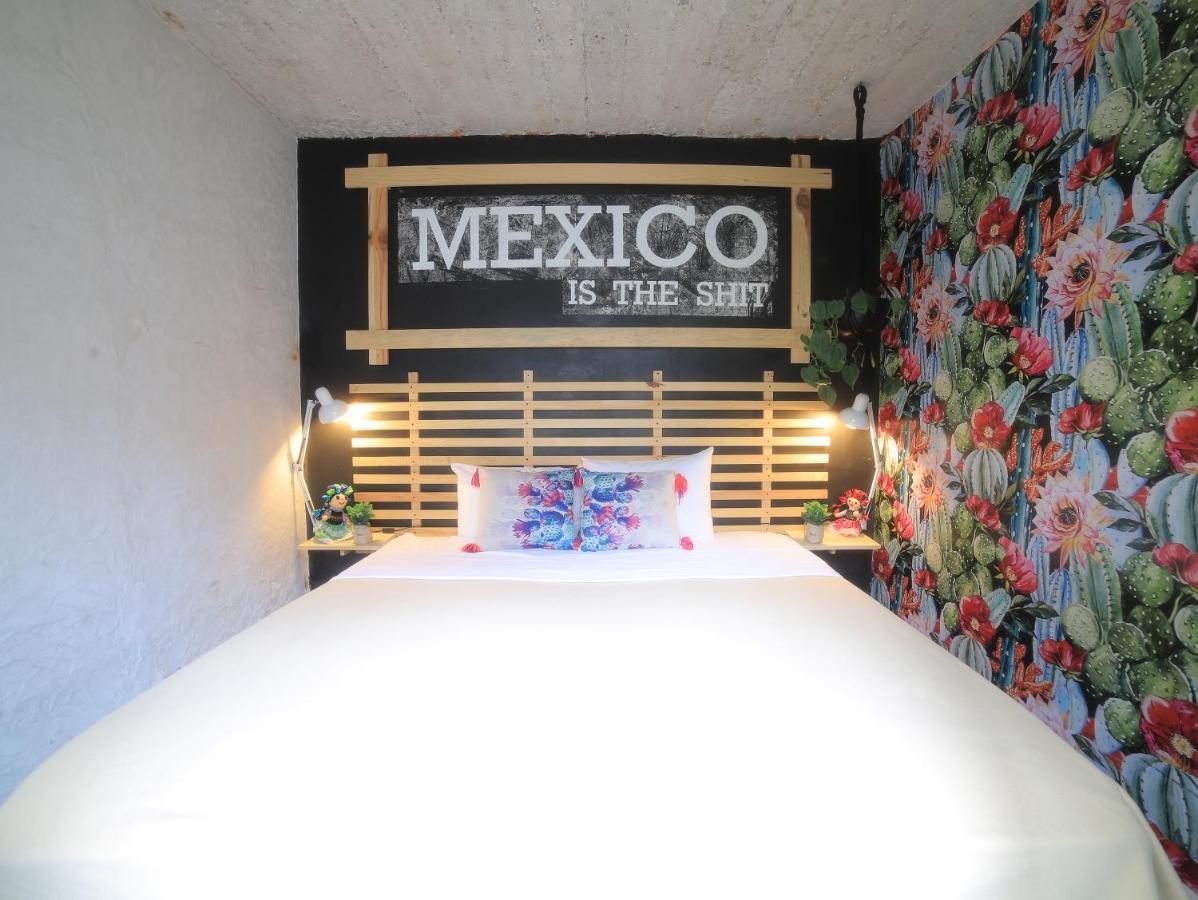 Casa Kanabri Hostal Boutique Kota Meksiko Bagian luar foto