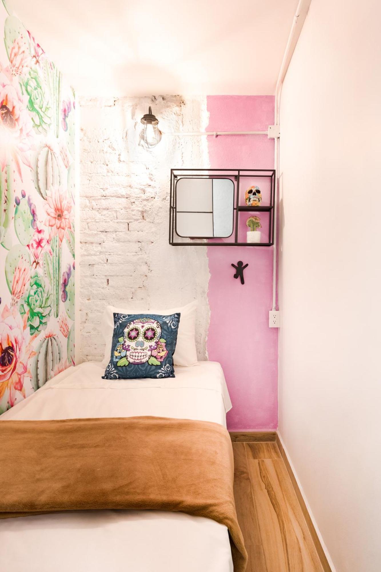 Casa Kanabri Hostal Boutique Kota Meksiko Bagian luar foto